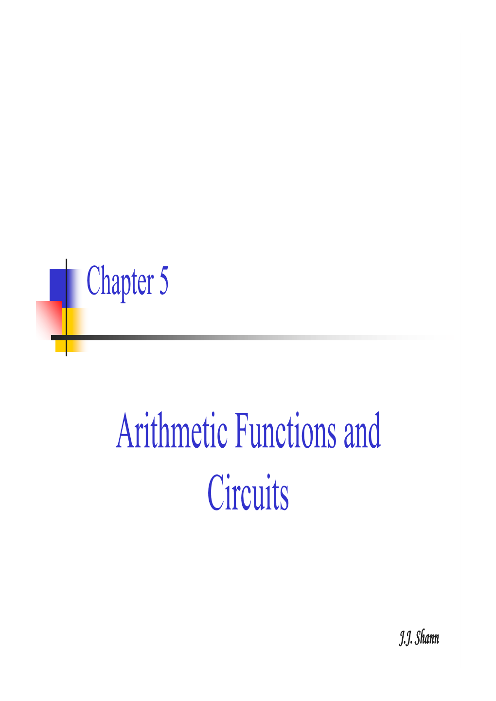 Arithmetic Functions and Circuits