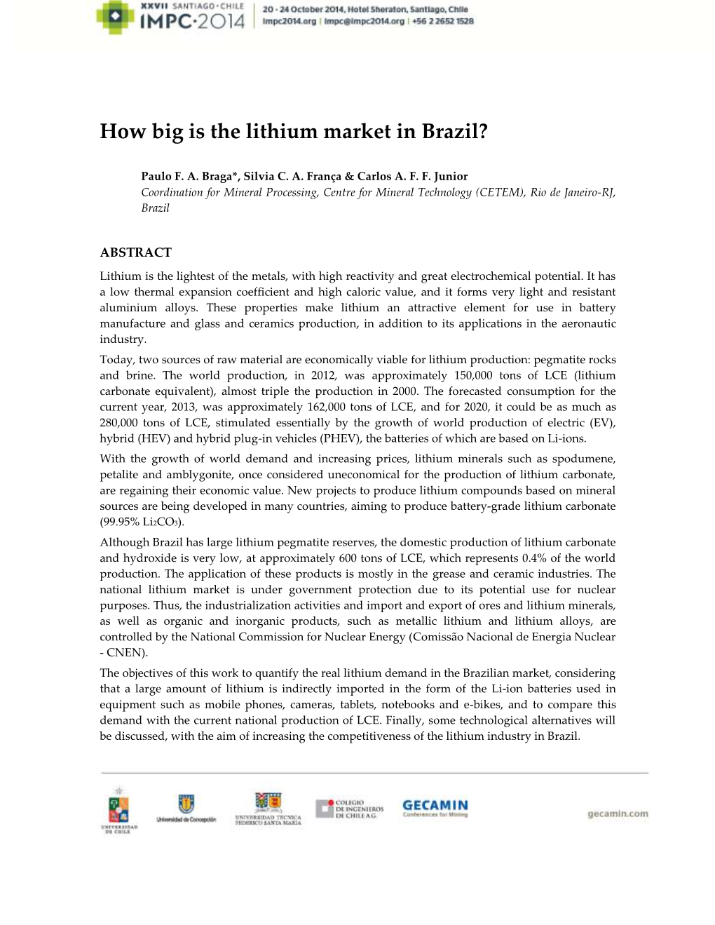 How Big Is the Lithium Market in Brazil?