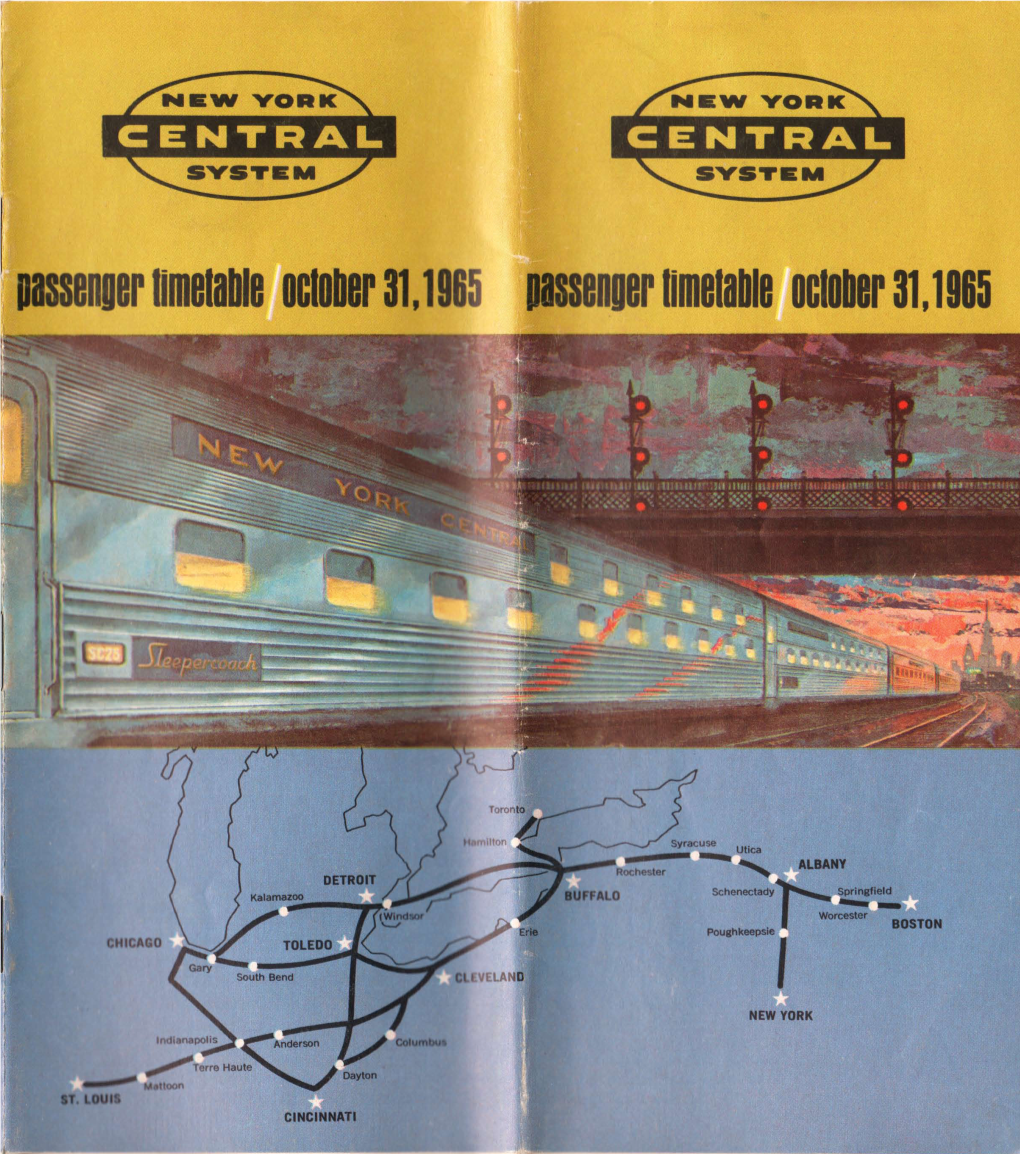 Passenger Timetable Weer 31,1005 Passenger Timetable Hiner 31,1905