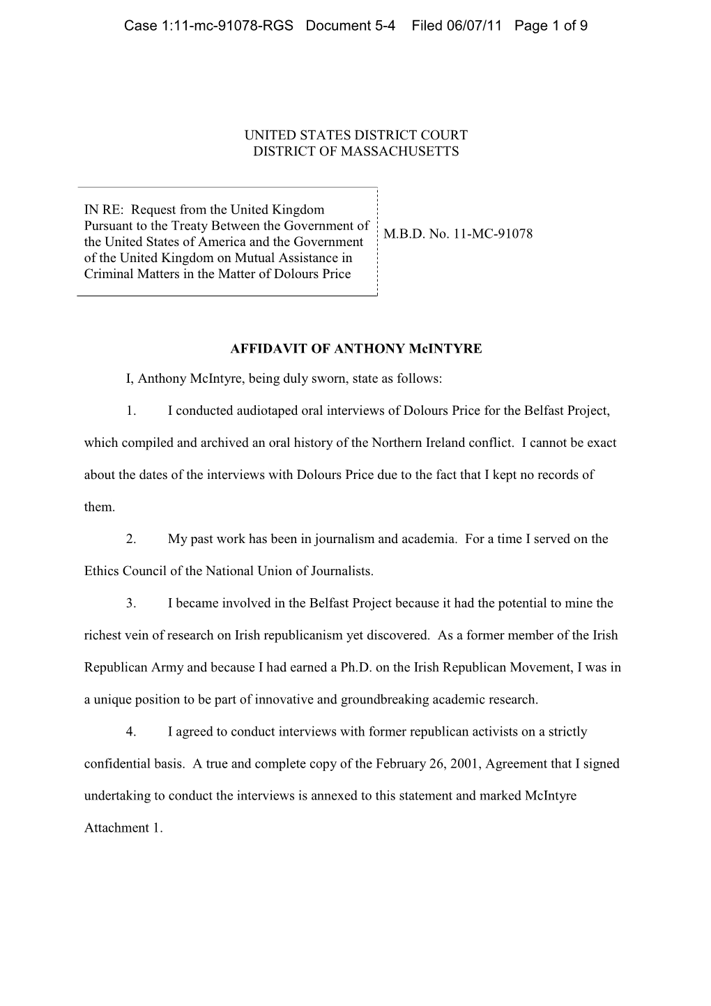 Case 1:11-Mc-91078-RGS Document 5-4 Filed 06/07/11 Page 1 of 9