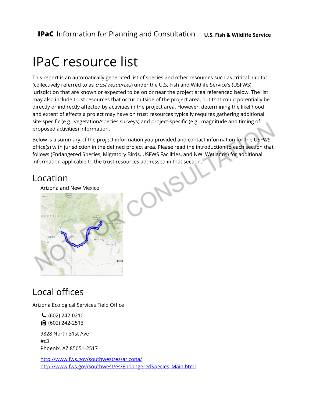 Ipac Resource List