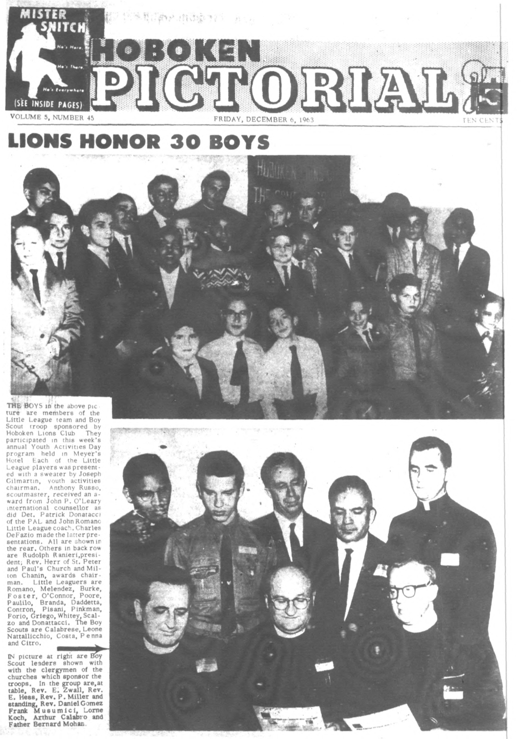 Lions Honor 3O Boys