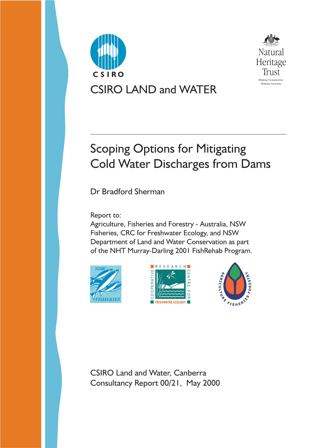 Scoping Options for Mitigating Cold Water Discharges from Dams