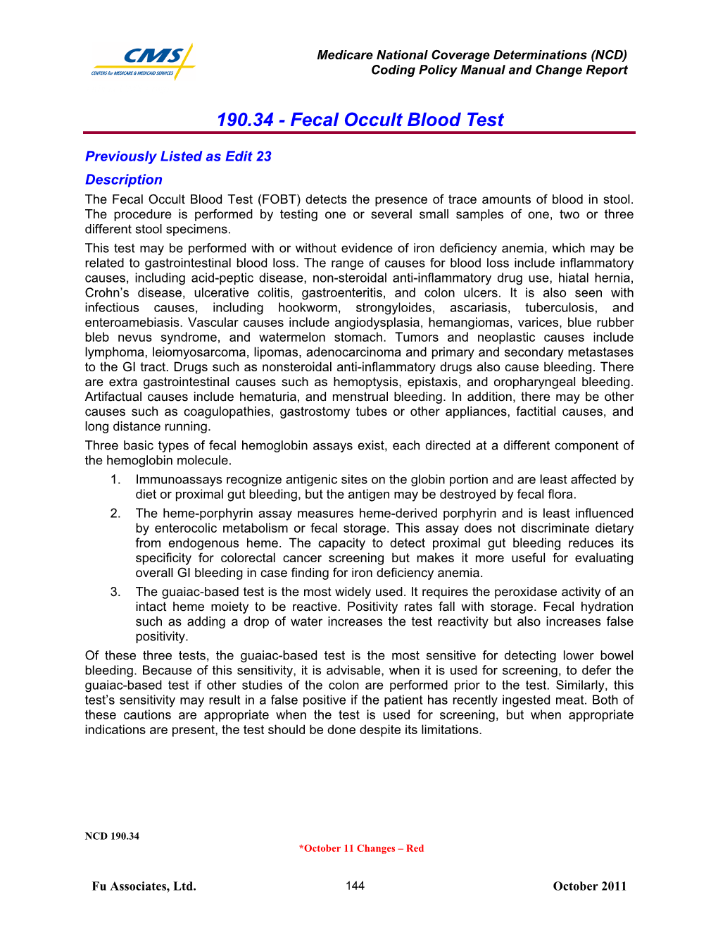 Fecal Occult Blood.Pdf