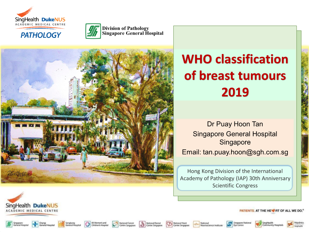 WHO Classification of Breast Tumours 2019