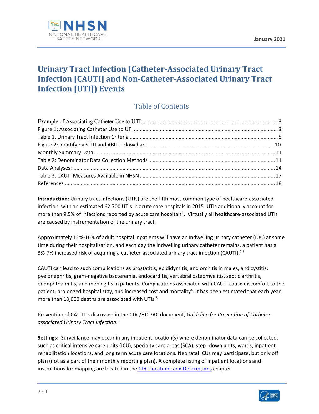 Urinary Tract Infection (UTI) Symptomatic UTI (SUTI) Must Meet at Least One of the Following Criteria