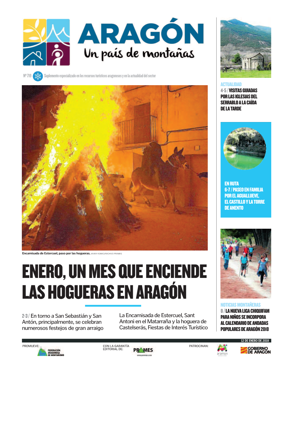 Enero, Un Mes Que Enciende Las Hogueras En Aragón