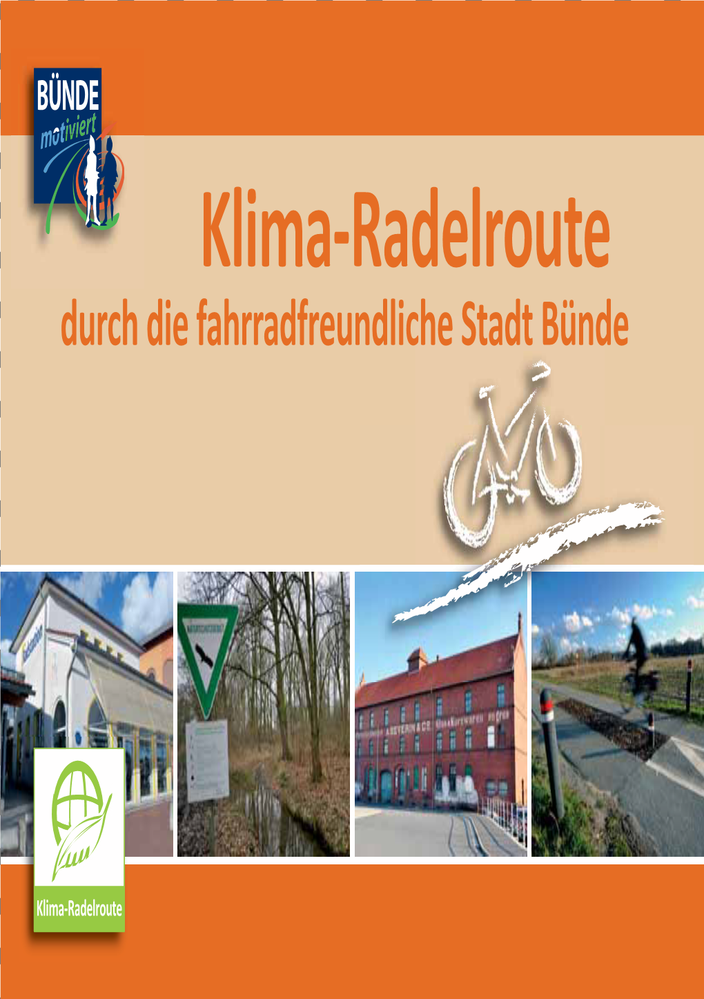 Klima-Radelroute Durch Die Fahrradfreundliche Stadt Bünde Stadt Die Fahrradfreundliche Durch Klima-Radelroute