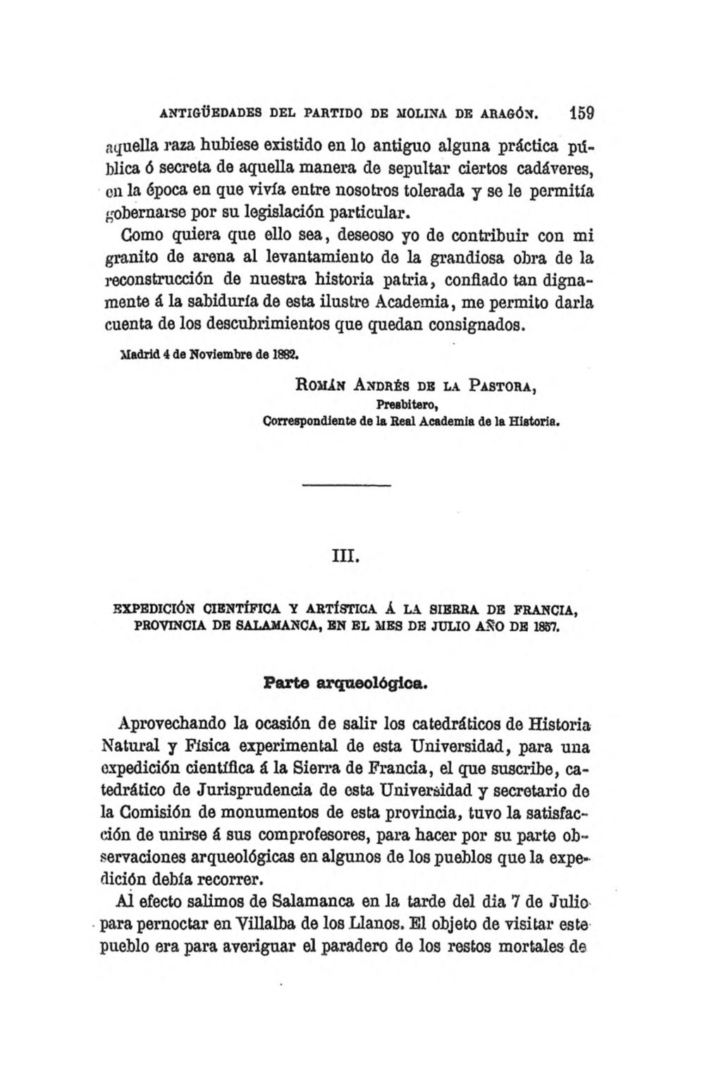 Pdf Expedición Científica Y Artística a La Sierra De Francia, Provincia De