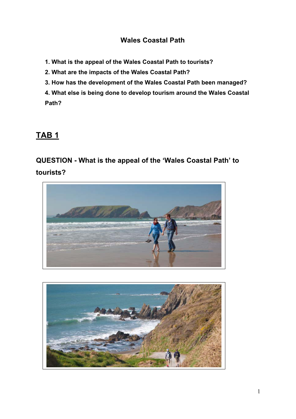 1. What Is the Appeal of the Wales Coastal Path to Tourists? 2