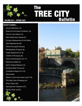 Spring 2021 Tree City Bulletin