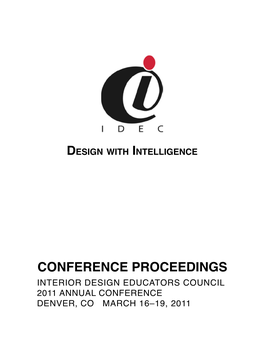 2011 Conference Proceedings