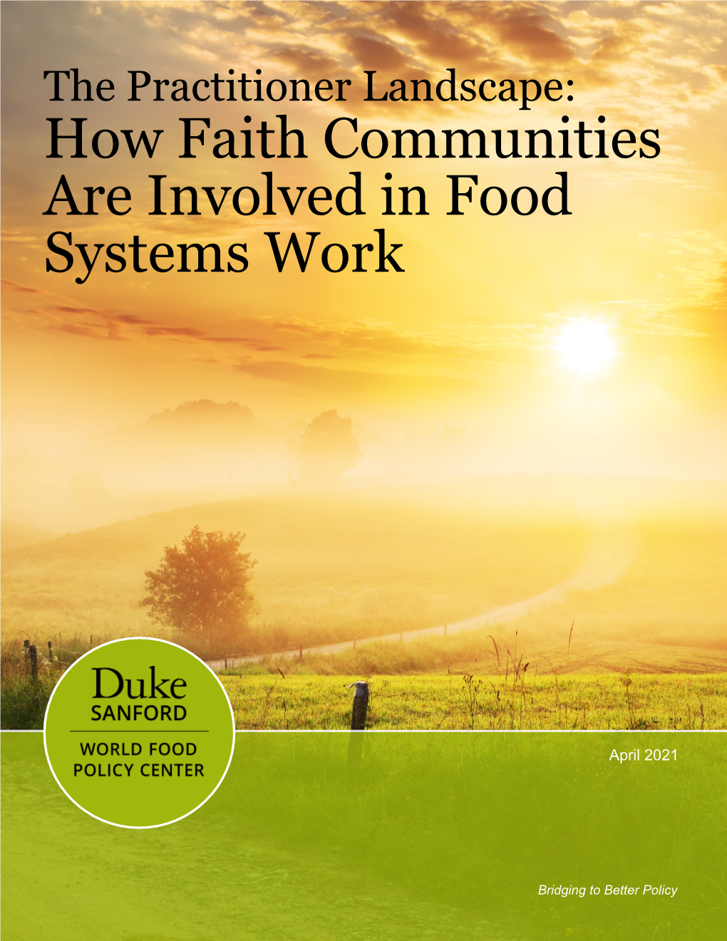 How Faith Communities Are Involved in Food Systems Work