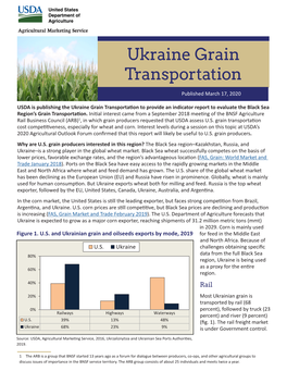 Ukraine Grain Transportation