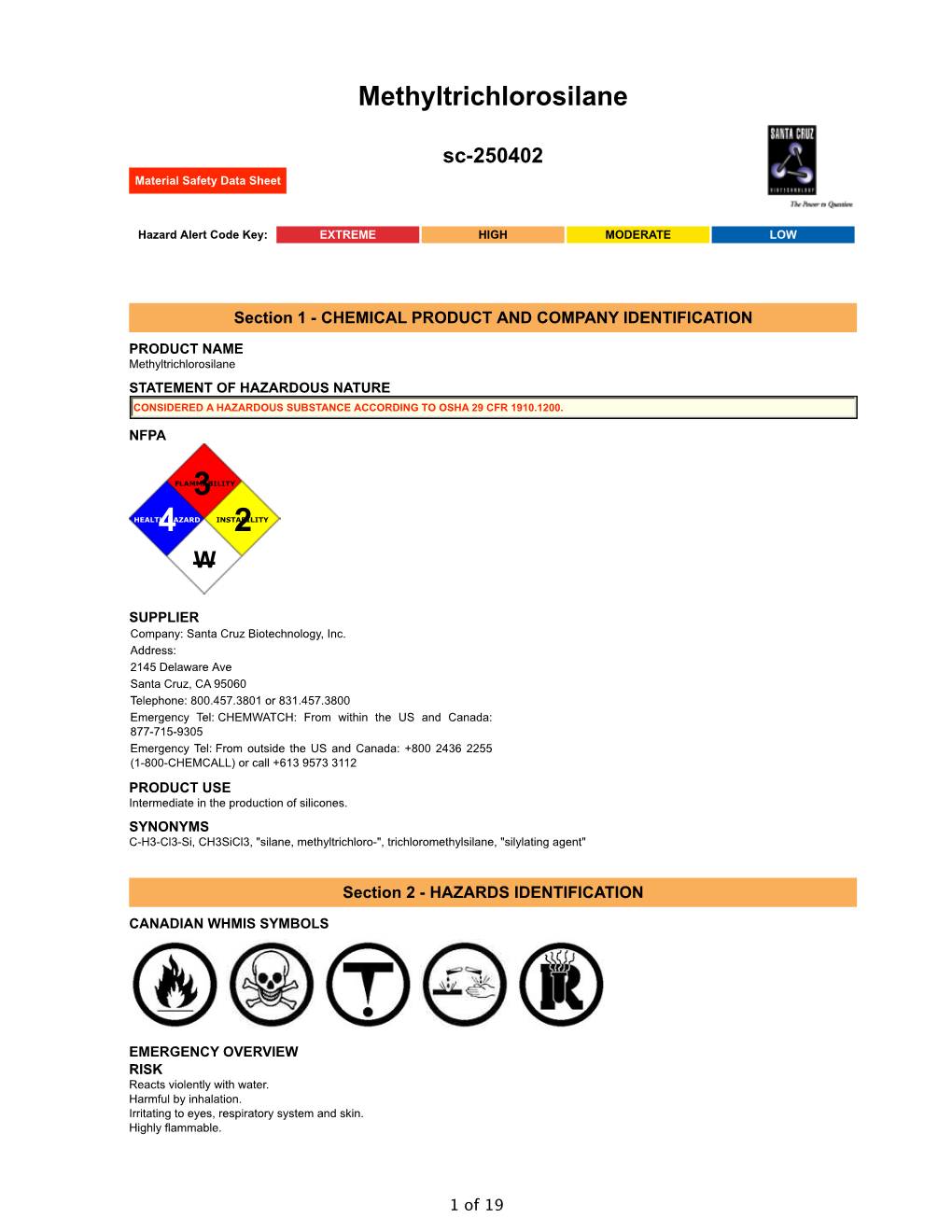 Methyltrichlorosilane