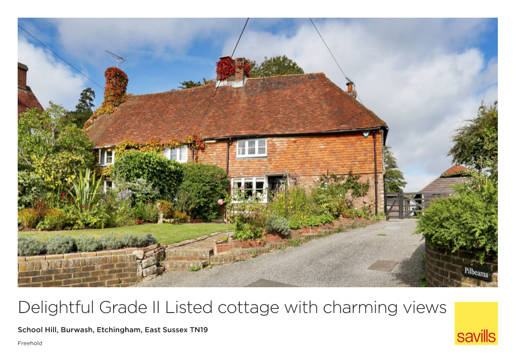 Delightful Grade II Listed Cottage with Charming Views