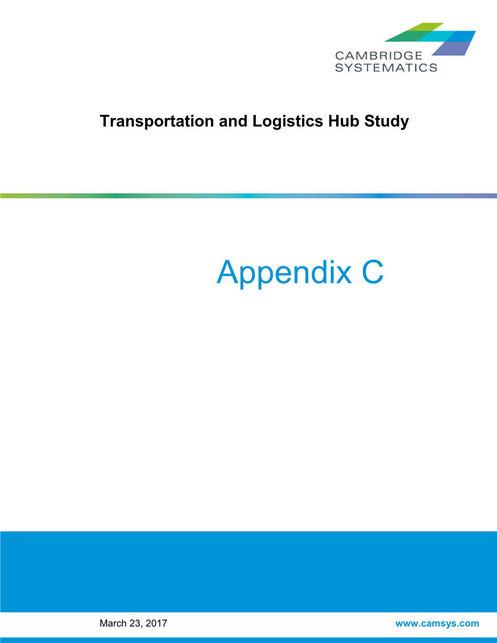 Transportation and Logistics Hub Study