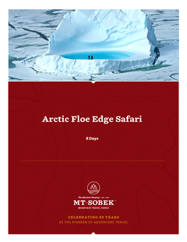 Arctic Floe Edge Safari
