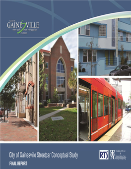 2014-08-08 FINAL Report – Streetcar Feasibility