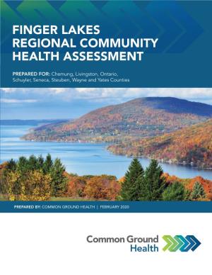 Finger Lakes Regional Community Health Assessment