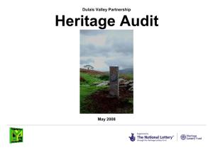 Heritage Audit