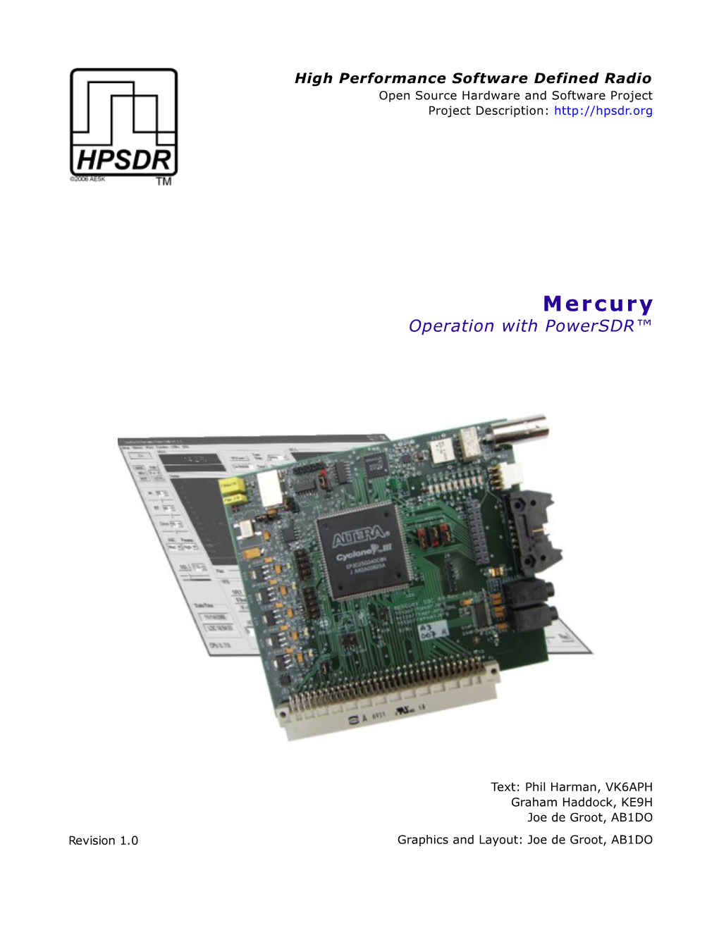 Mercury Operation with Powersdr™