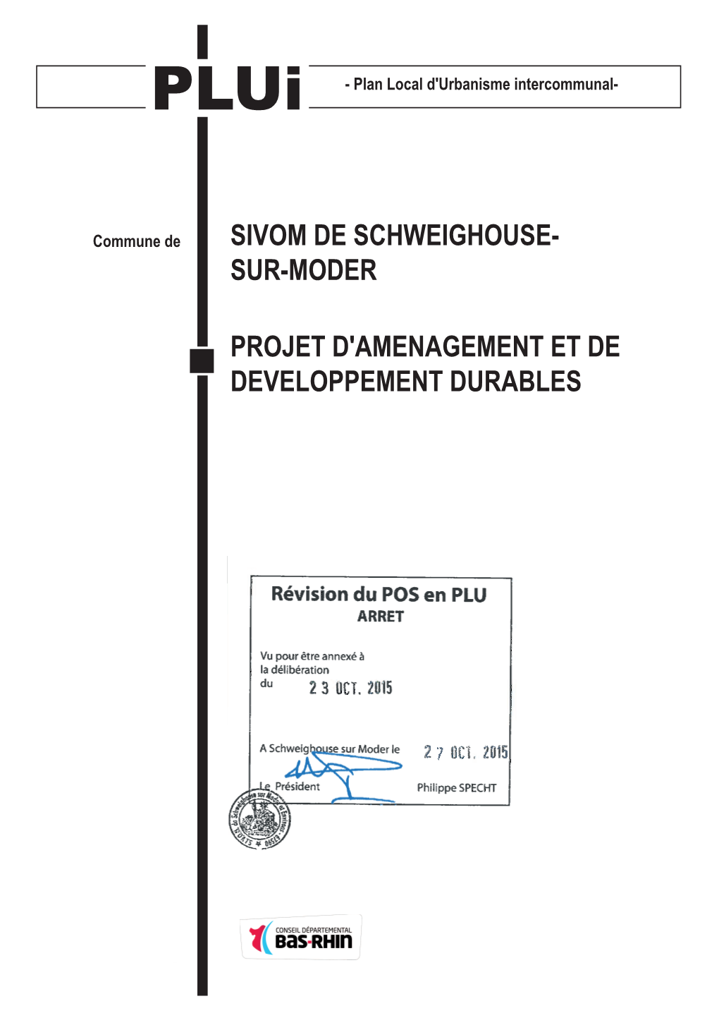 Sivom De Schweighouse- Sur-Moder