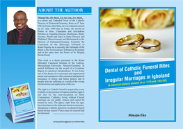 Denial of Catholic Funeral Rites and Irregular Marriages in Igboland