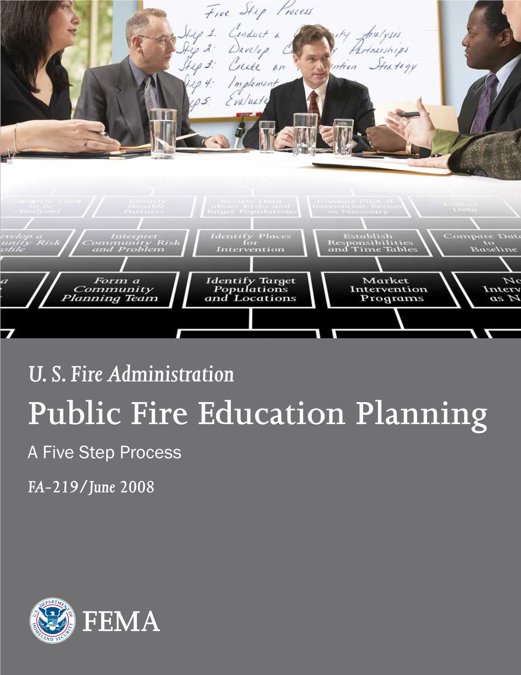 Public Fire Education Planning: a Five Step Process