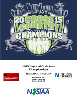 2015 Boys and Girls State Championships