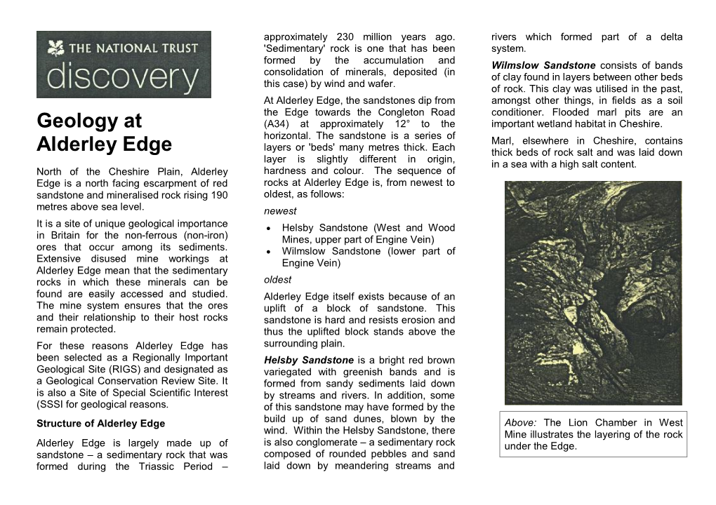 Geology Leaflet