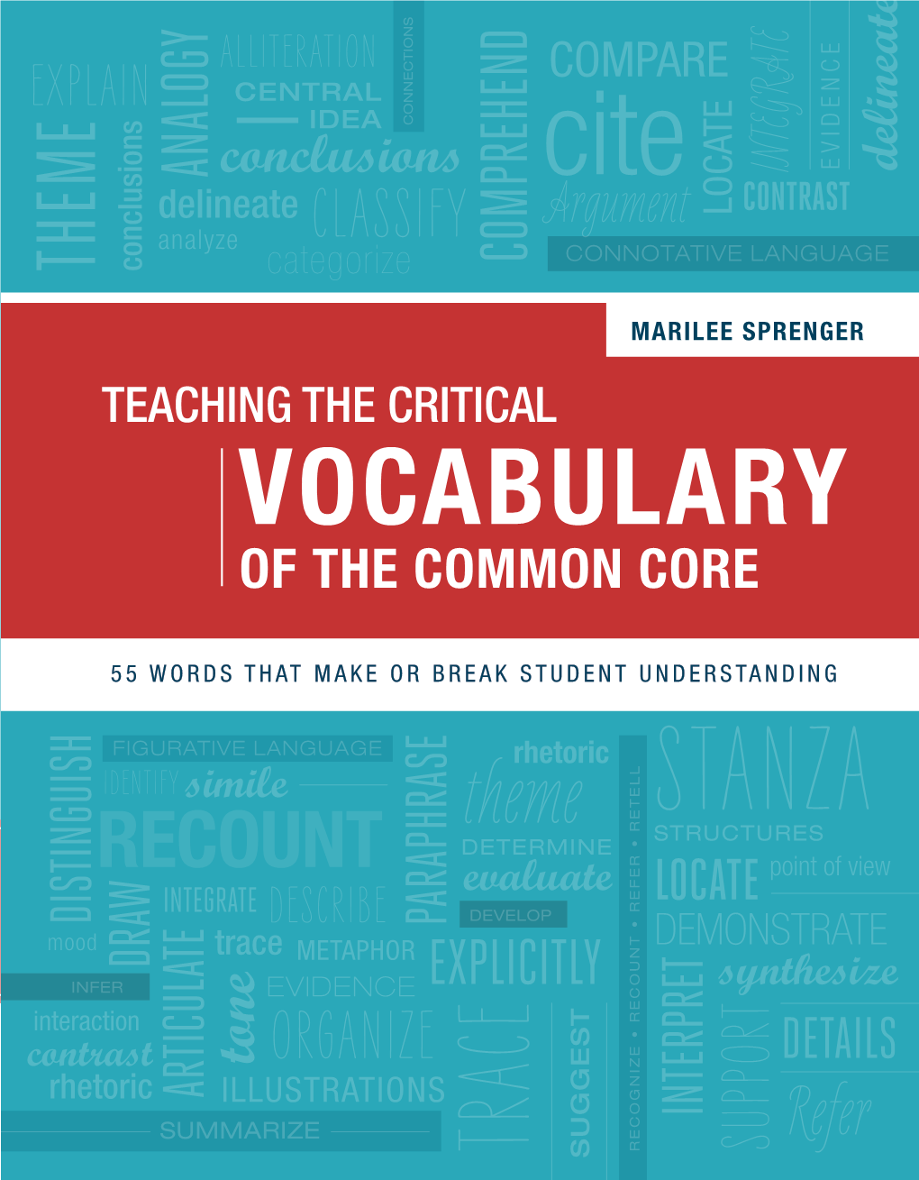 Teaching the Critical Vocabulary of the Common Core: 55 Words That