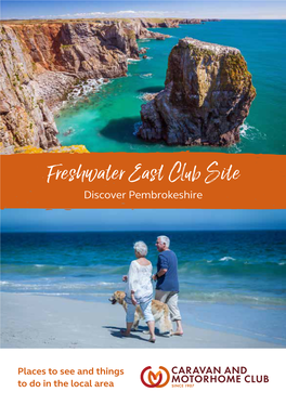 Freshwater East Club Site Discover Pembrokeshire