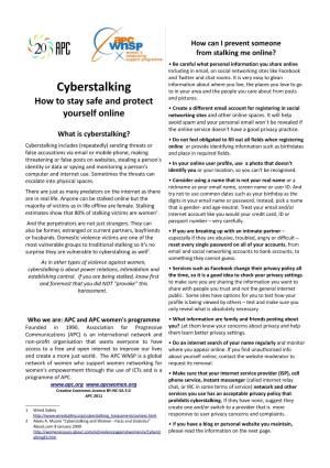 Cyberstalking to in Your Area and the People You Care About from Posts How to Stay Safe and Protect and Pictures