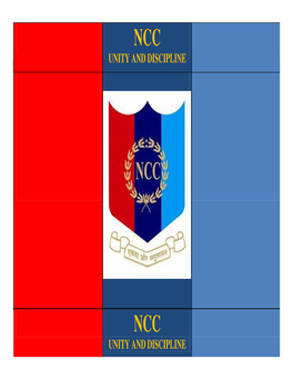 Ncc Unity and Discipline