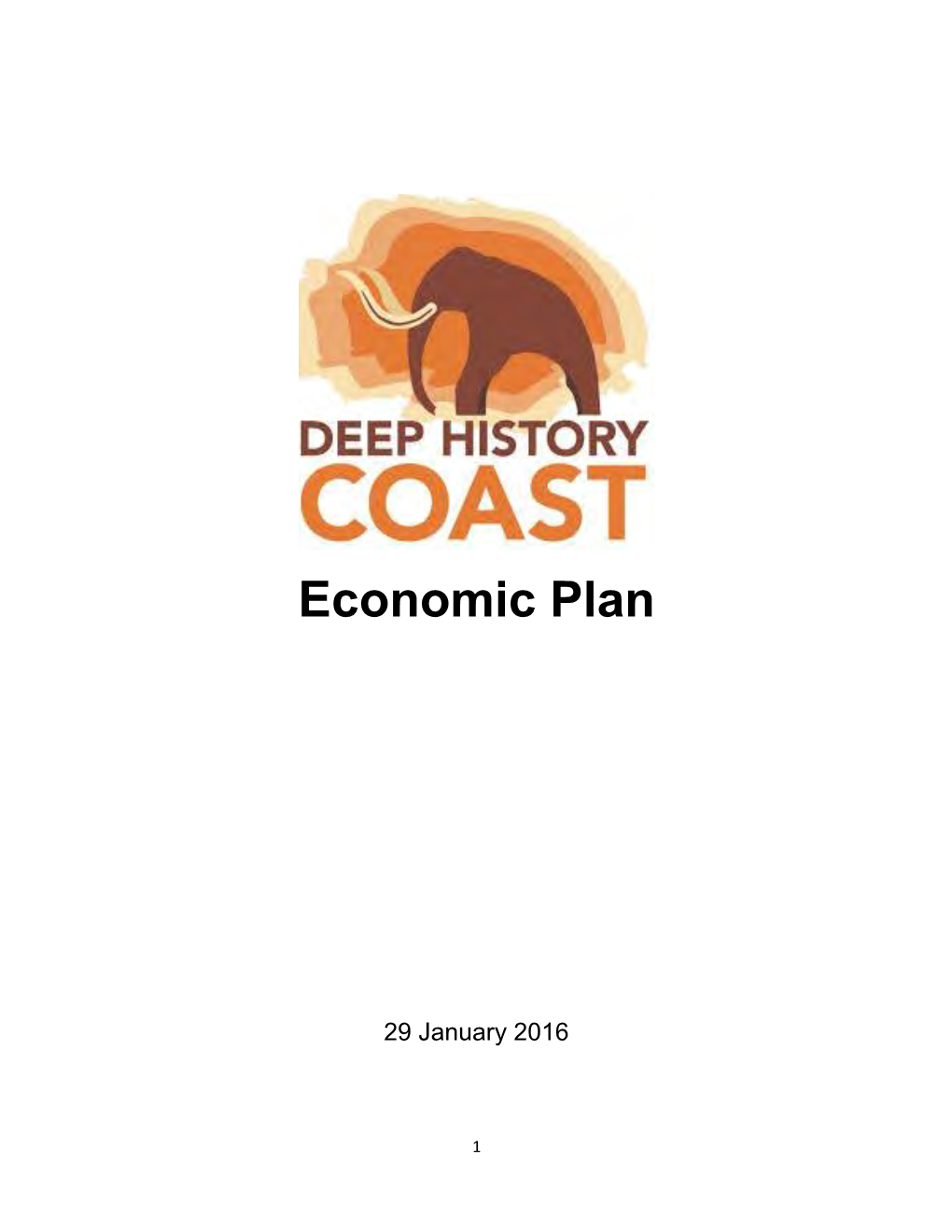 DEEP HISTORY COAST Economic Plan