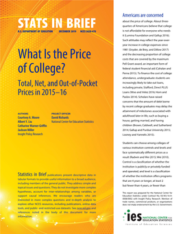 What Is the Price of College?