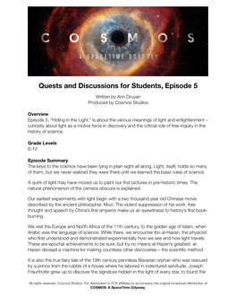 Cosmos Quest Episode 5