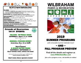 Summer Programs