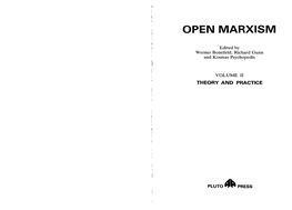Open Marxism