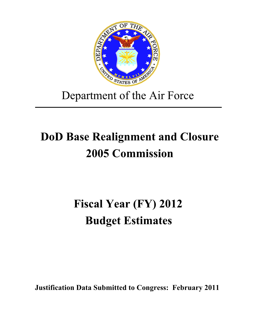 Department of the Air Force Dod Base