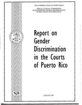 Report on Gender Discrimination