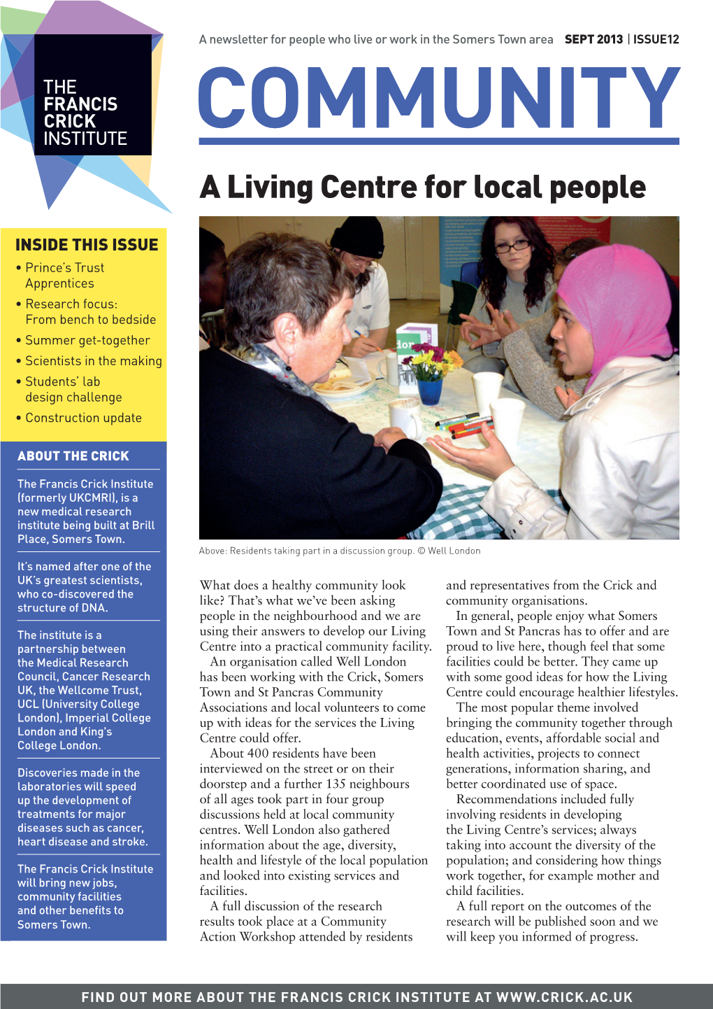 A Living Centre for Local People