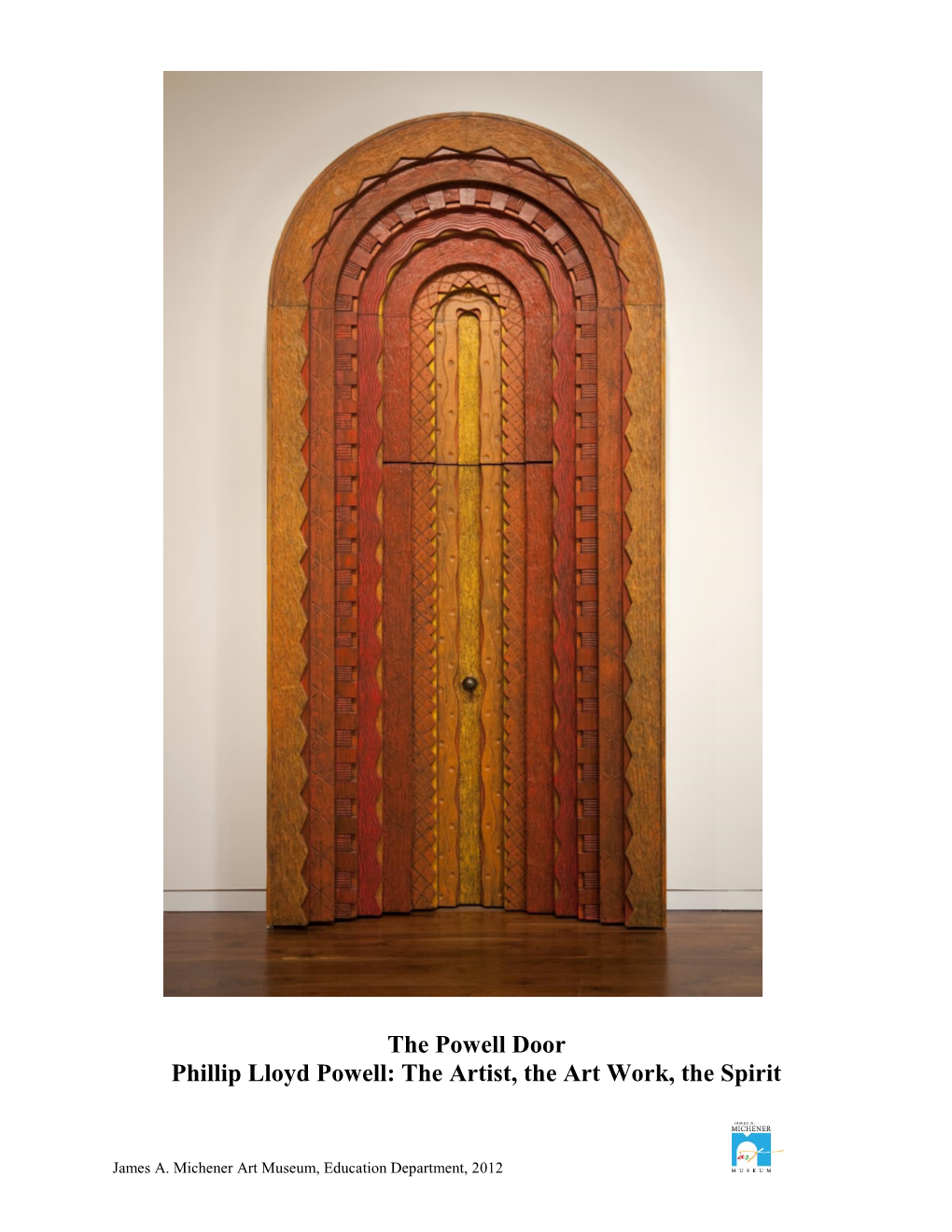 Door and Surround, Phillip Lloyd Powell