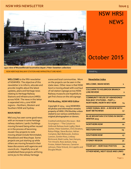 NSW HRSI NEWS October 2015