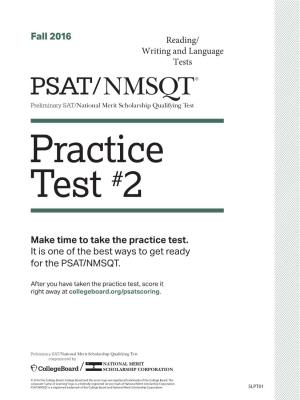 PSAT/NMSQT Practice Test #2 | SAT Suite of Assessments