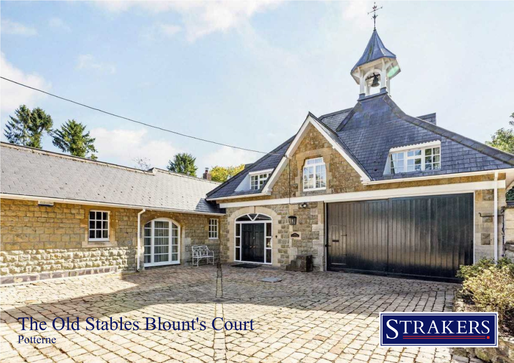 The Old Stables Blount's Court