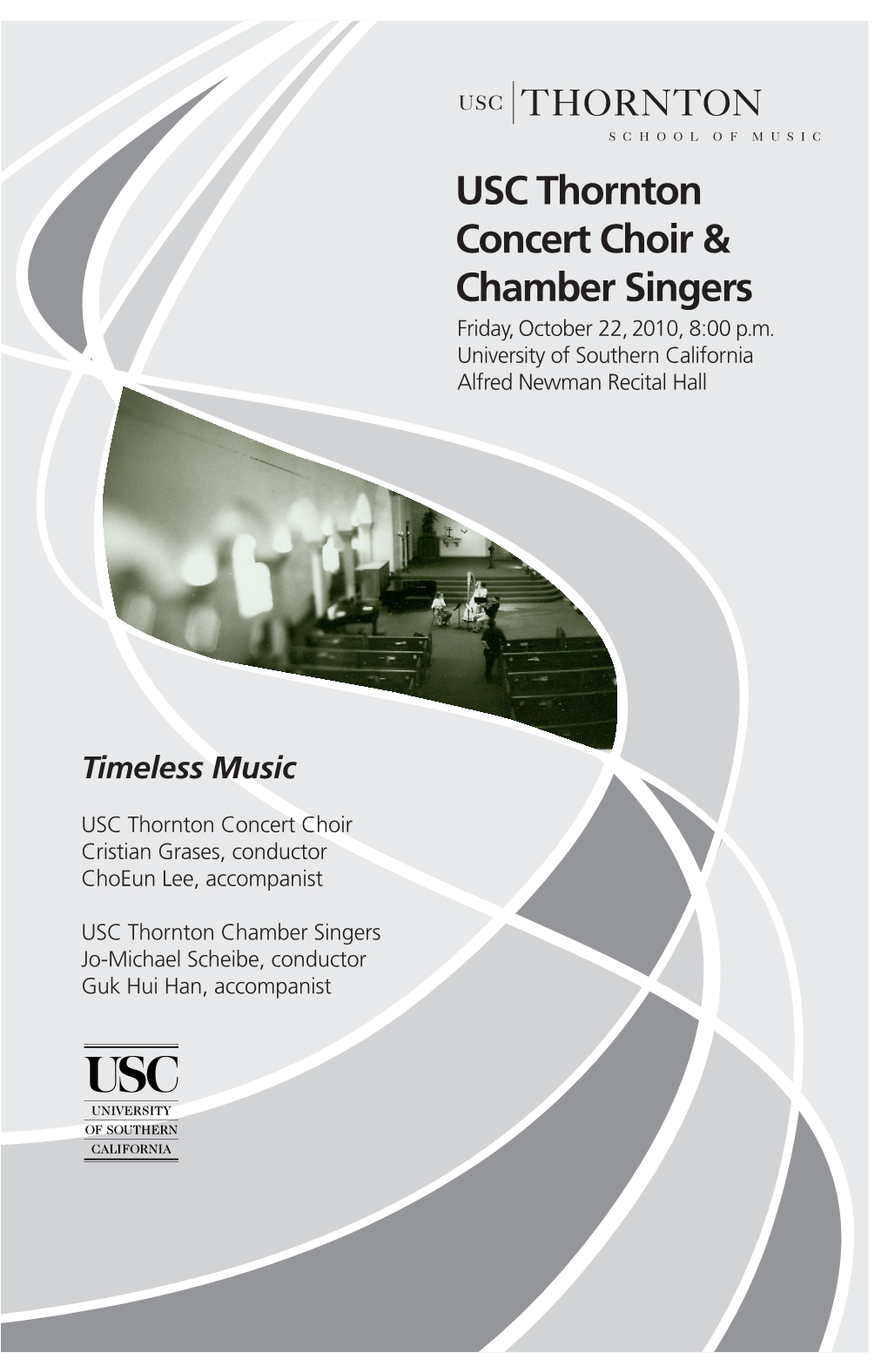 USC Thornton Concert Choir & Chamber Singers