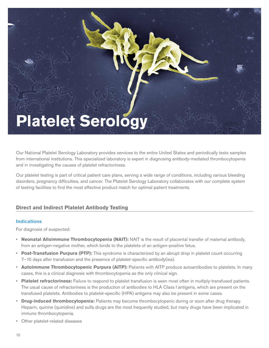 Platelet Serology