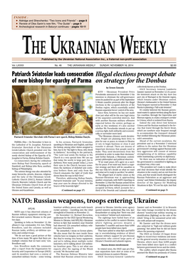 The Ukrainian Weekly 2014, No.46